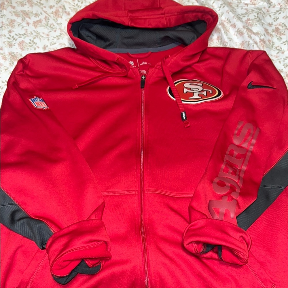 Nike San Francisco 49ers Red Hoodie